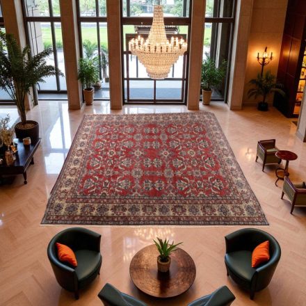 Kazak preproga 553x416 cm – ročno vozlana afganistanska preproga v velikem formatu