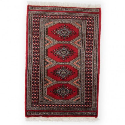 Pakistanska preproga bordo Jaldar 90x61 Ročno vozlana orientalska preproga