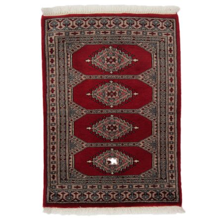 Pakistanska preproga bordo Jaldar 93x66 Ročno vozlana orientalska preproga