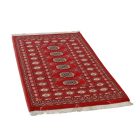 Pakistanska preproga bordo Bukhara 76x128 Ročno vozlana orientalska preproga