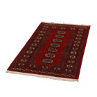 Pakistanska preproga bordo Bukhara 79x129 Ročno vozlana orientalska preproga