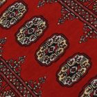 Pakistanska preproga bordo Bukhara 79x129 Ročno vozlana orientalska preproga