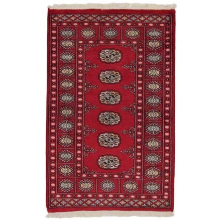 Pakistanska preproga bordo Bukhara 78x121 Ročno vozlana orientalska preproga