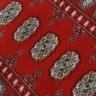 Pakistanska preproga bordo Bukhara 78x121 Ročno vozlana orientalska preproga