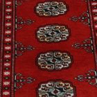 Pakistanska preproga bordo Bukhara 78x121 Ročno vozlana orientalska preproga