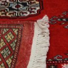Pakistanska preproga bordo Bukhara 78x121 Ročno vozlana orientalska preproga