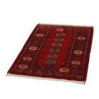 Pakistanska preproga bordo Bukhara 80x126 Ročno vozlana orientalska preproga