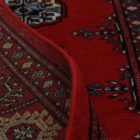 Pakistanska preproga bordo Bukhara 80x126 Ročno vozlana orientalska preproga