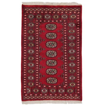 Pakistanska preproga bordo Bukhara 79x123 Ročno vozlana orientalska preproga