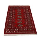 Pakistanska preproga bordo Bukhara 79x123 Ročno vozlana orientalska preproga