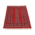 Pakistanska preproga bordo Bukhara 79x123 Ročno vozlana orientalska preproga