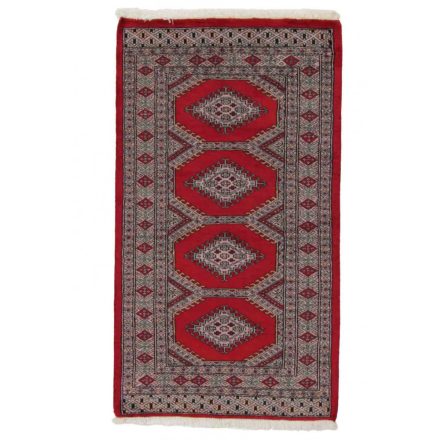 Pakistanska preproga bordo Jaldar 69x122 Ročno vozlana orientalska preproga