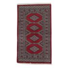 Pakistanska preproga bordo Jaldar 71x118 Ročno vozlana orientalska preproga