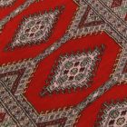 Pakistanska preproga bordo Jaldar 71x118 Ročno vozlana orientalska preproga
