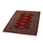 Pakistanska preproga bordo Jaldar 79x127 Ročno vozlana orientalska preproga