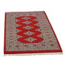 Pakistanska preproga bordo Jaldar 79x127 Ročno vozlana orientalska preproga
