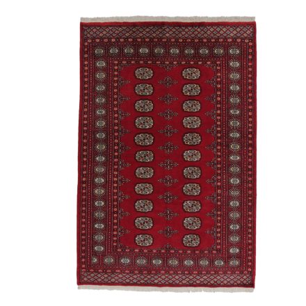 Preproga Pakistan rdeča bokhara 141x210 ročno vozlana orientalska preproga