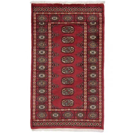 Pakistanska preproga roza Bukhara 77x130 Ročno vozlana orientalska preproga