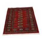 Pakistanska preproga roza Bukhara 79x131 Ročno vozlana orientalska preproga