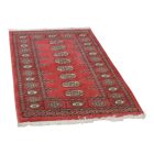 Pakistanska preproga roza Bukhara 79x131 Ročno vozlana orientalska preproga