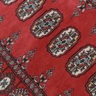 Pakistanska preproga roza Bukhara 79x131 Ročno vozlana orientalska preproga