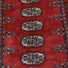 Pakistanska preproga roza Bukhara 79x131 Ročno vozlana orientalska preproga