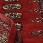 Pakistanska preproga roza Bukhara 79x131 Ročno vozlana orientalska preproga