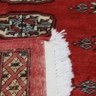 Pakistanska preproga roza Bukhara 79x131 Ročno vozlana orientalska preproga