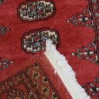 Pakistanska Bukhara preproga 78x134 cm – roza ročno vozlana preproga