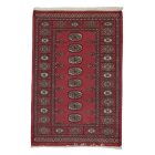 Pakistanska preproga roza Bukhara 81x119 Ročno vozlana orientalska preproga