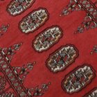 Pakistanska preproga roza Bukhara 81x119 Ročno vozlana orientalska preproga