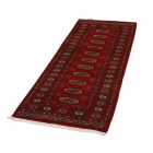 Tekač preproga bordo Bukhara 66x181 ročno vozlana preproga za hodnik