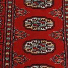 Tekač preproga bordo Bukhara 66x181 ročno vozlana preproga za hodnik