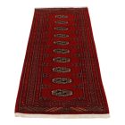 Tekač preproga bordo Bukhara 63x196 ročno vozlana preproga za hodnik