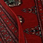 Tekač preproga bordo Bukhara 63x196 ročno vozlana preproga za hodnik