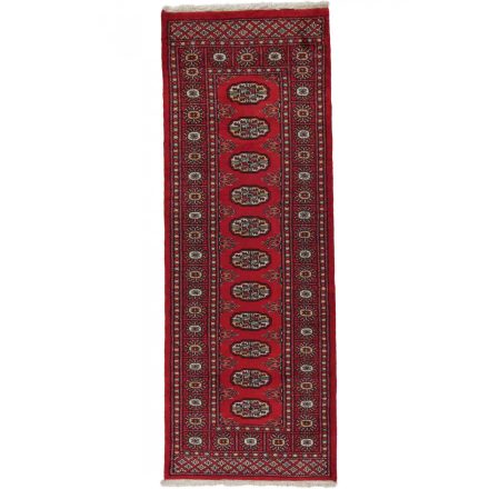 Tekači preproga bordo Bukhara 65x180 ročno vozlana preproga za hodnik
