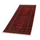 Tekač preproga bordo Bukhara 65x180 ročno vozlana preproga za hodnik