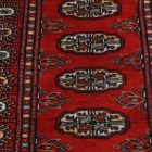 Tekač preproga bordo Bukhara 65x180 ročno vozlana preproga za hodnik