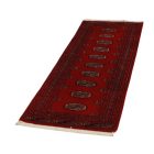 Tekač preproga bordo Bukhara 62x180 ročno vozlana preproga za hodnik