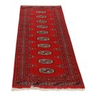 Tekač preproga bordo Bukhara 62x180 ročno vozlana preproga za hodnik