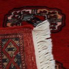 Tekač preproga bordo Bukhara 62x180 ročno vozlana preproga za hodnik