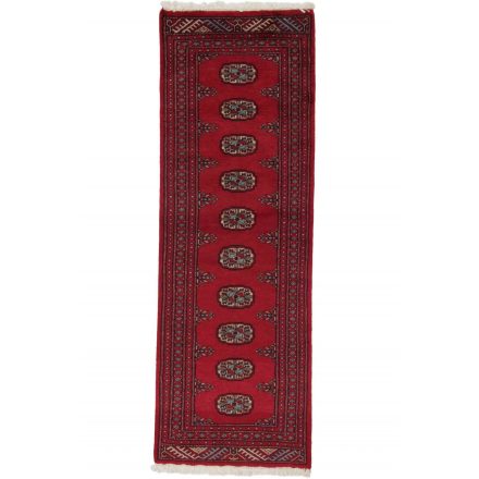 Tekači preproga bordo Bukhara 60x175 ročno vozlana preproga za hodnik