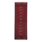 Tekač preproga bordo Bukhara 60x175 ročno vozlana preproga za hodnik
