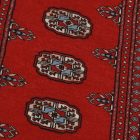 Tekač preproga bordo Bukhara 60x175 ročno vozlana preproga za hodnik