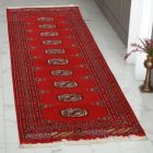 Tekač preproga bordo Bukhara 65x188 ročno vozlana preproga za hodnik