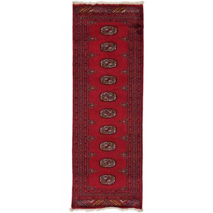 Tekači preproga bordo Bukhara 65x188 ročno vozlana preproga za hodnik