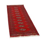 Tekač preproga bordo Bukhara 65x188 ročno vozlana preproga za hodnik