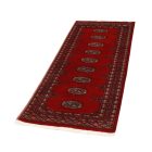 Tekač preproga bordo Bukhara 63x178 ročno vozlana preproga za hodnik