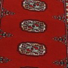 Tekač preproga bordo Bukhara 63x178 ročno vozlana preproga za hodnik