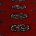 Tekač preproga bordo Bukhara 63x178 ročno vozlana preproga za hodnik